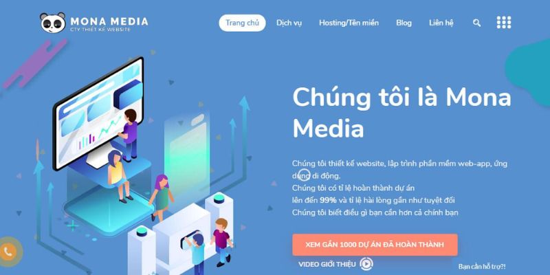 Mona Media - Công ty thiết kế website spa, thẩm mỹ viện hàng đầu tại Việt Nam