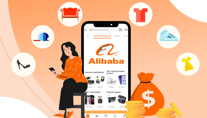 App nhập hàng Trung Quốc - Alibaba