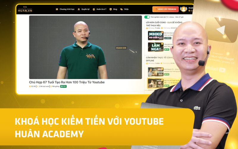 khóa học huân academy