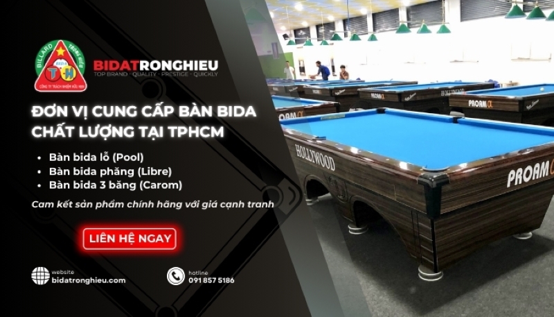 địa chỉ mua bàn bida chính hãng